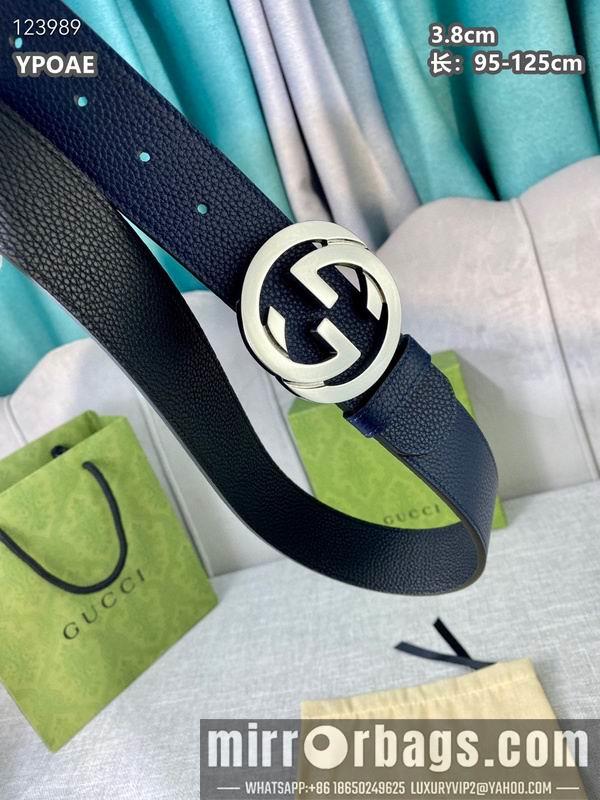 Gucci belt 38mmX95-125cm 8L10