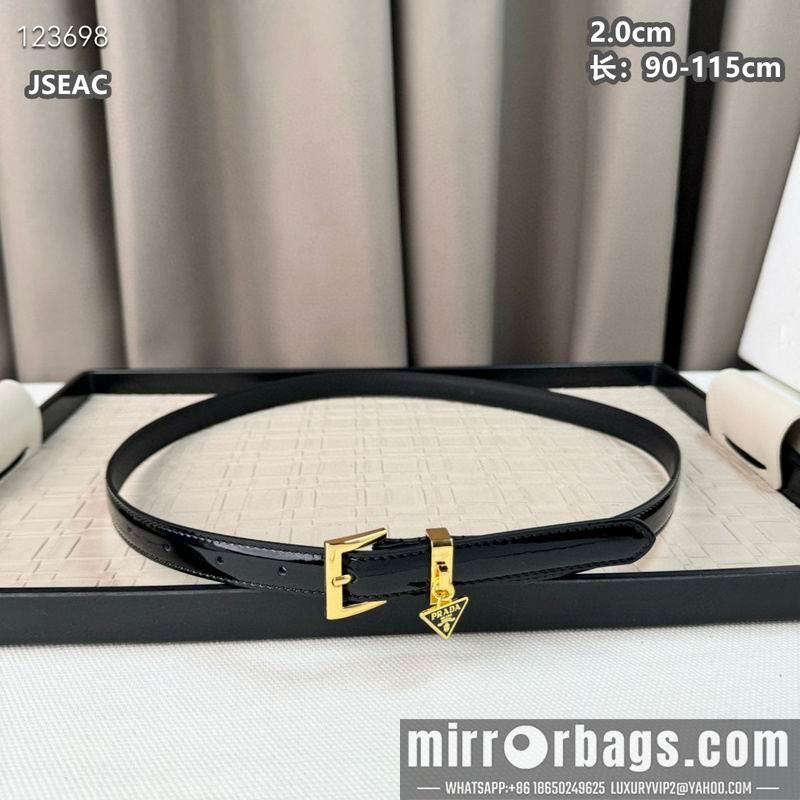 Prada belt 20mmX90-115cm 8L03
