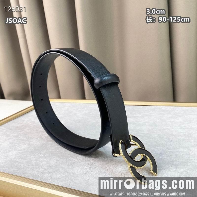 Chanel belt 30mmX90-125cm 8L15