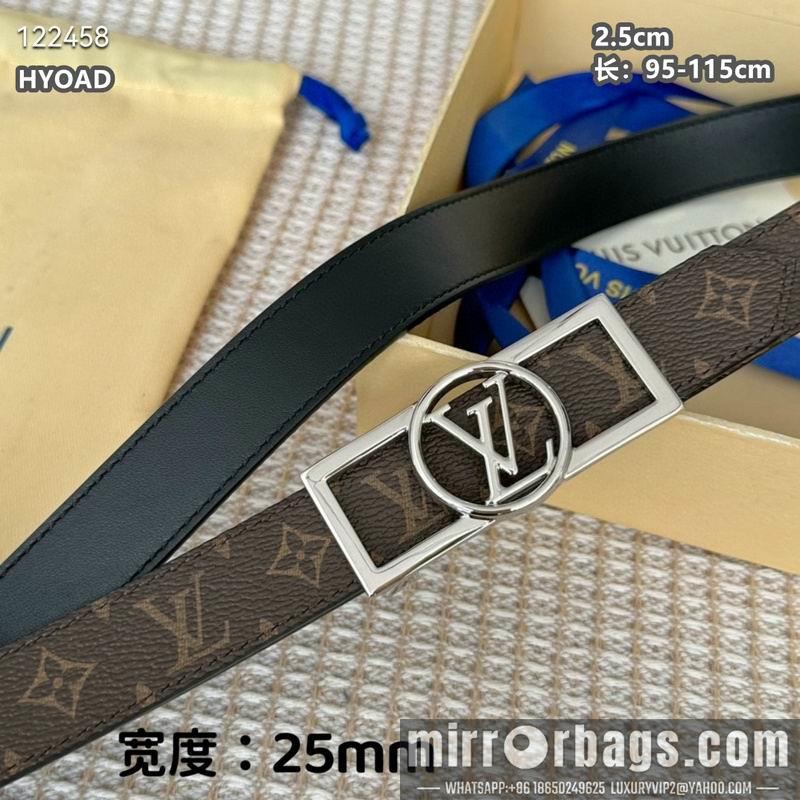 LV belt 25mmX95-115cm 8L15