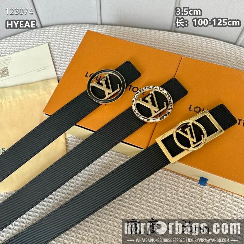 LV belt 35mmX100-125cm 8L07