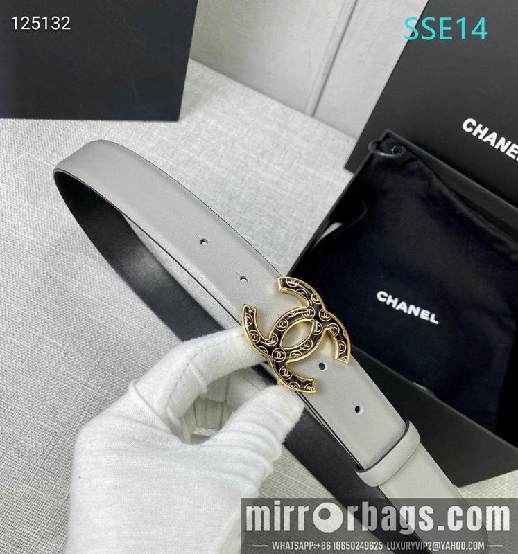 Chanel belt 30mmX95-125cm XH01