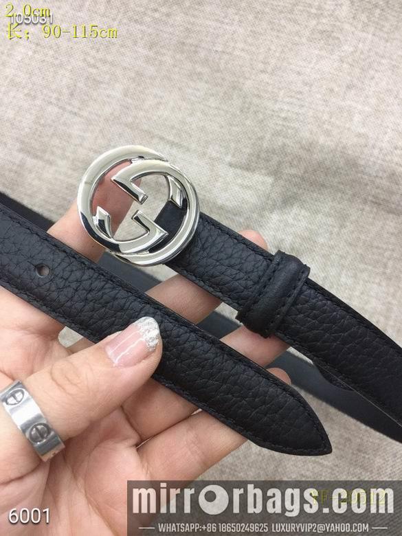 Gucci Belt 20mm 90-115cm 8L04