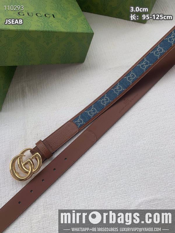 Gucci belt 30mmX95-125cm 8L16