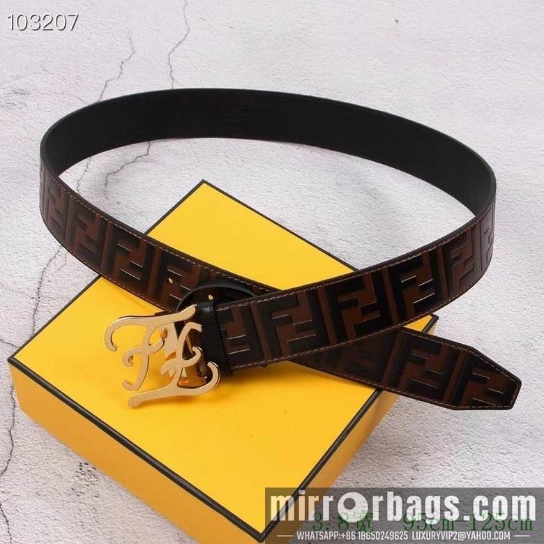 Fendi Belt 38mmX95-125cm 7D90