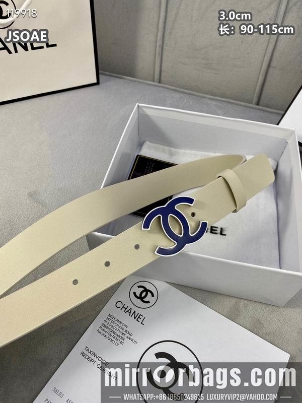 Chanel belt 30mmX90-115cm 8L072005