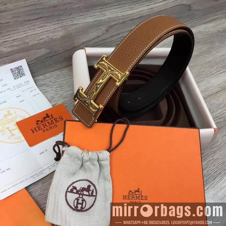 Hermes Belt 38mmX100-125cm 7D19