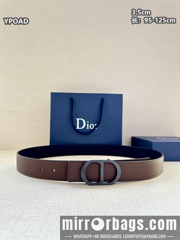 Dior belt 35mmX95-125cm 8L40