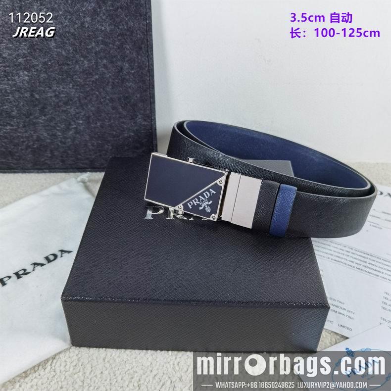 Prada belt 35mmX100-125cm 8L10