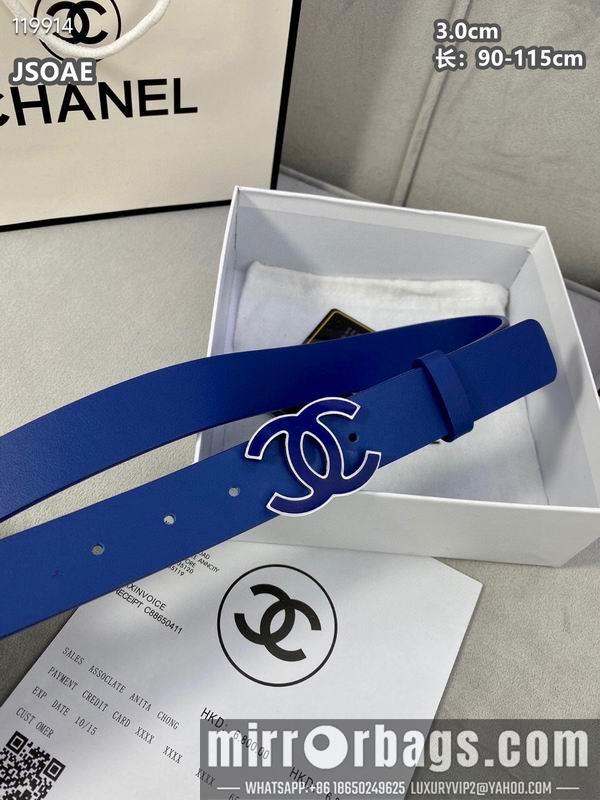 Chanel belt 30mmX90-115cm 8L072005
