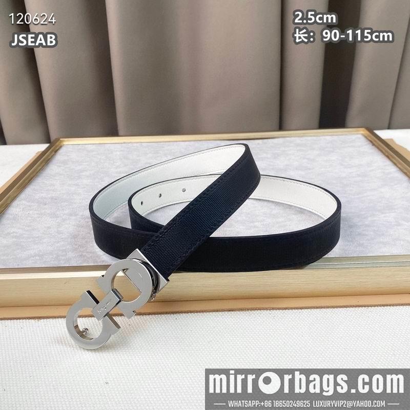Ferragamo belt 25mmX90-115cm 8L15