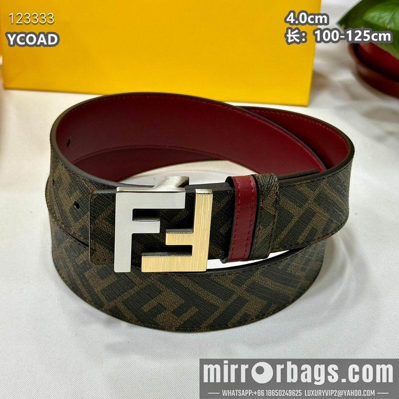 Fendi belt 40mmX100-125cm 8L74
