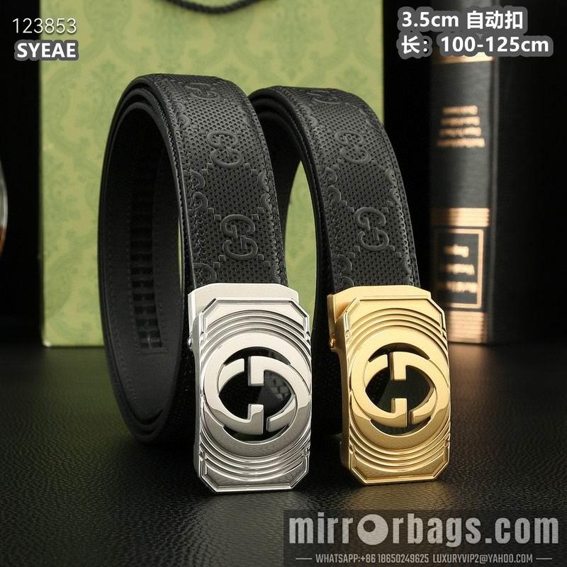 Gucci belt 35mmX100-125cm 8L40
