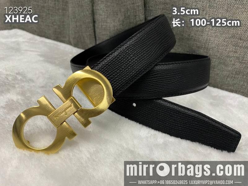 Ferragamo belt 35mmX100-125cm 8L44