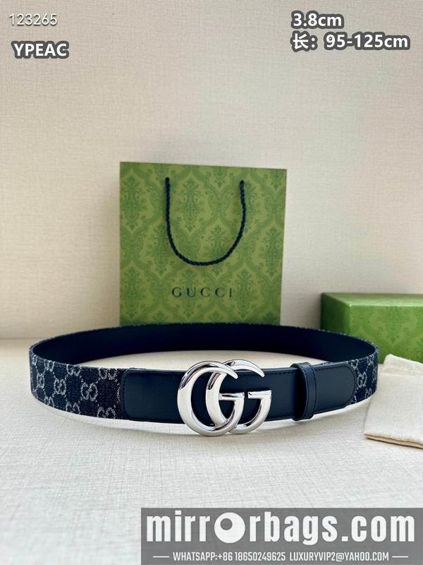 Gucci belt 38mmX95-125cm 8L11