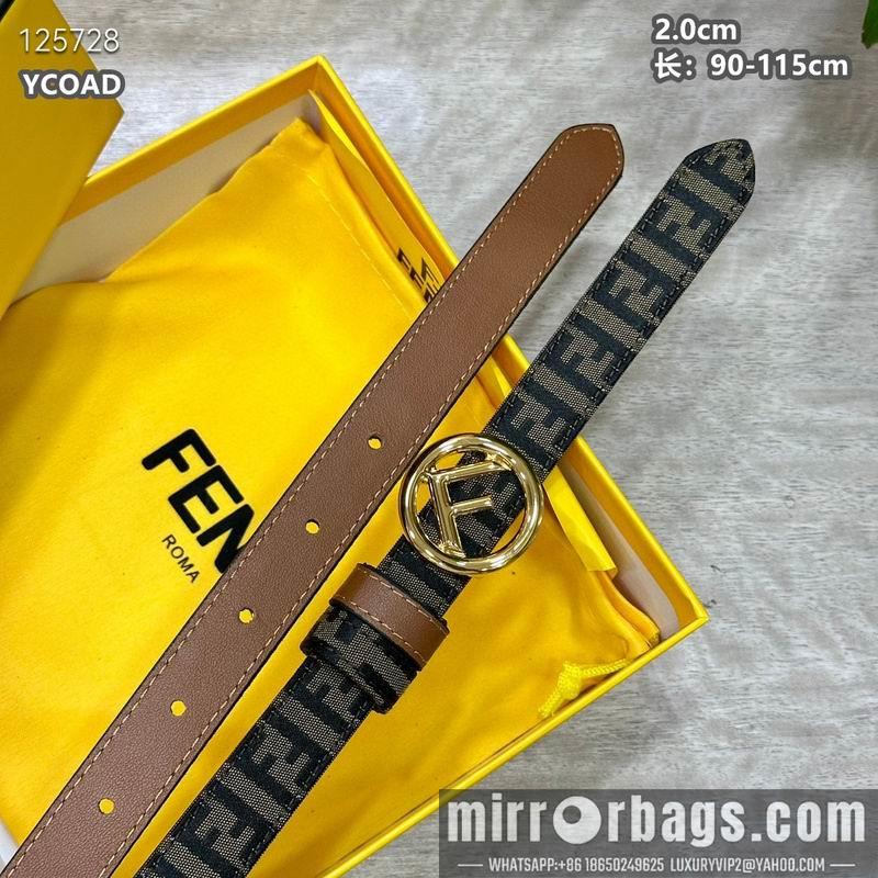 Fendi belt 20mmX90-115cm 8L18