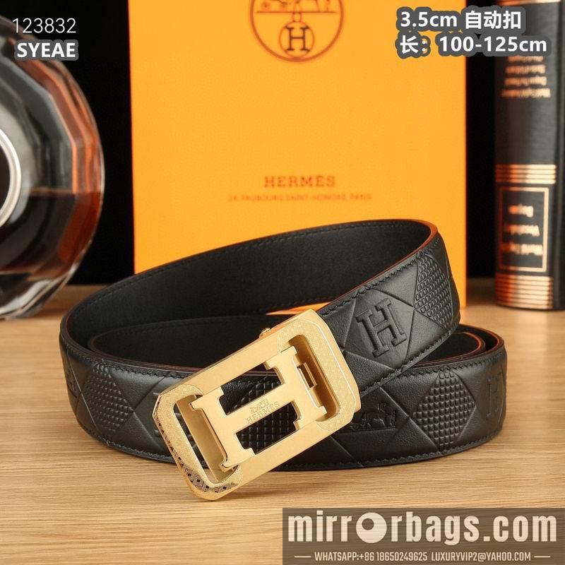 Hermes belt 35mmX100-125cm 8L23