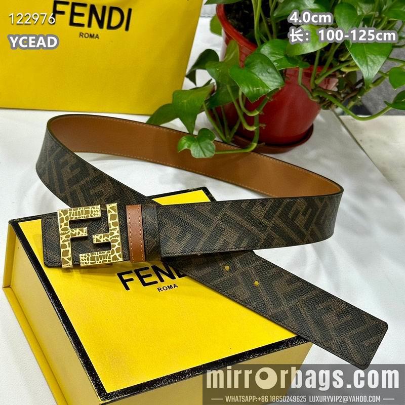 Fendi belt 40mmX100-125cm 8L86