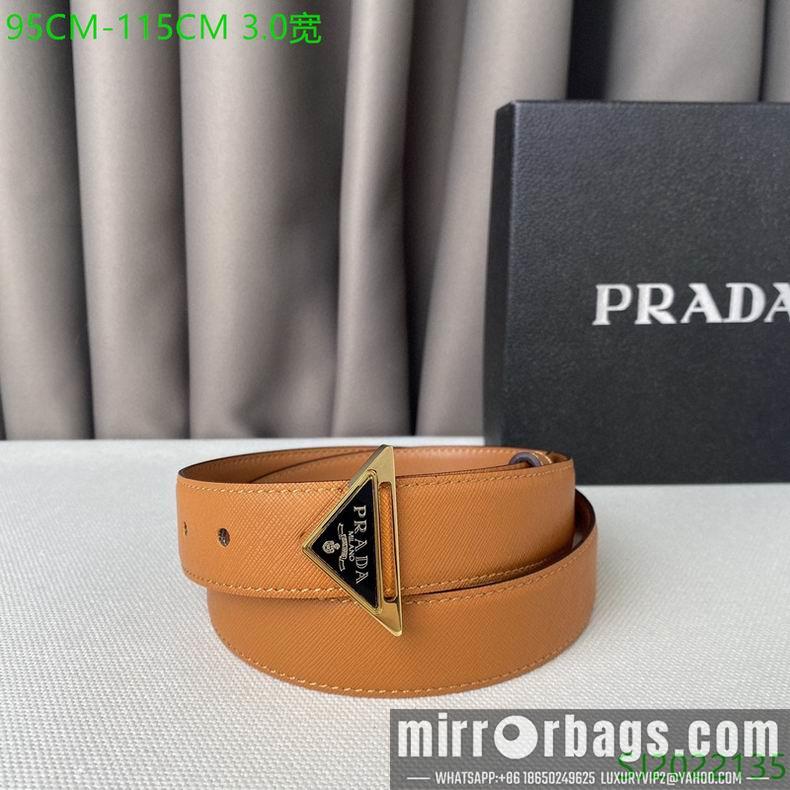 Prada Belt 30mmX95-115cm 7D01