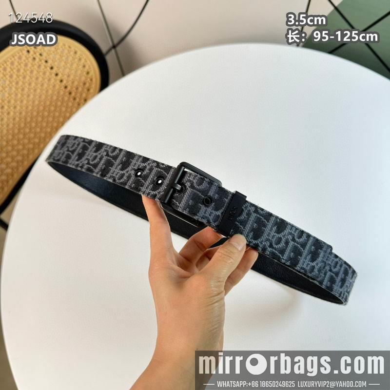 Dior belt 35mmX95-125cm 8L28