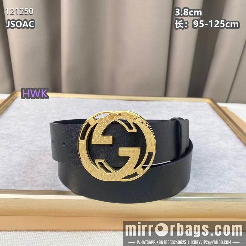 Gucci belt 38mmX95-125cm 8L15