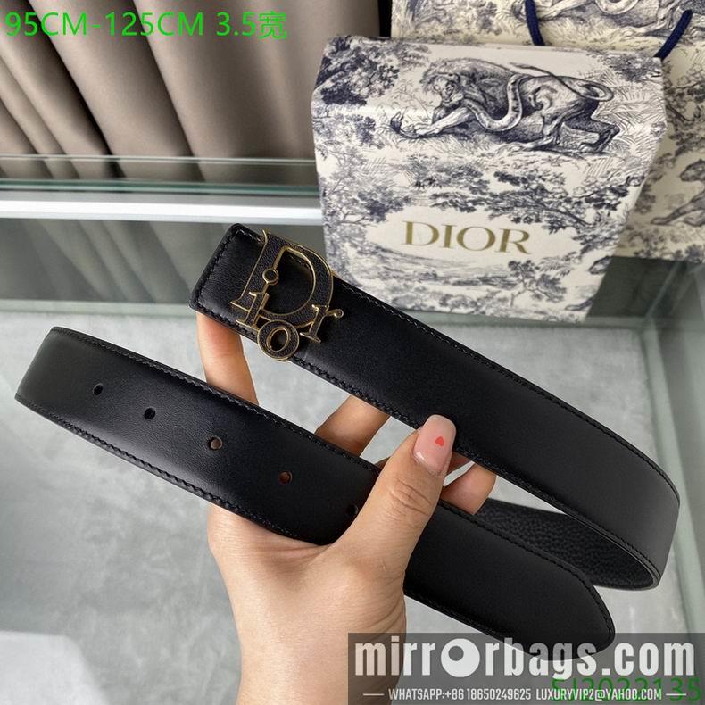 Dior belt 35mmX95-125cm 7D15