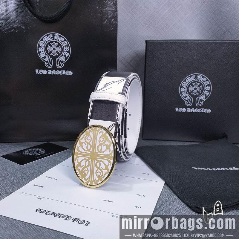 Chrome Hearts belt 38mmX80-125cm lb082004
