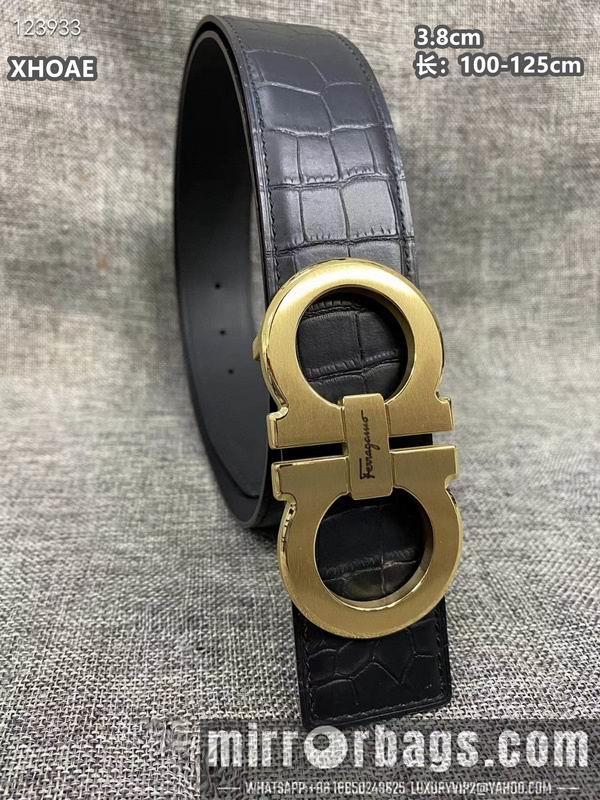 Ferragamo belt 38mmX100-125cm 8L17