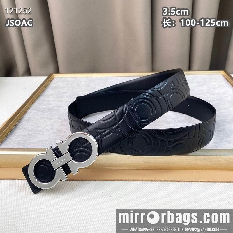 Ferragamo belt 35mmX100-125cm 8L66