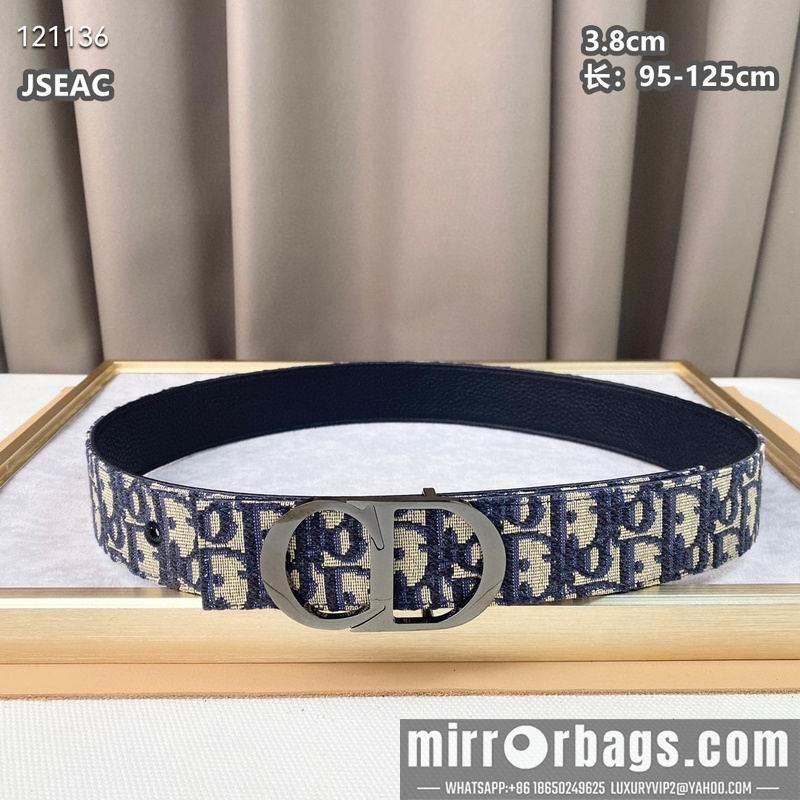 Dior belt 38mmX95-125cm 8L03