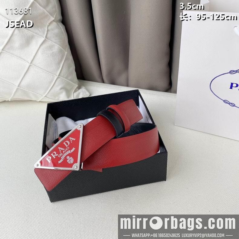 Prada belt 35mmX95-125CM 8L20
