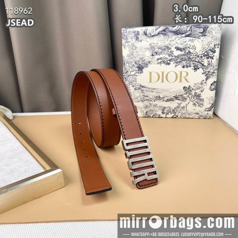 Dior belt 30mmX90-115cm 8L12