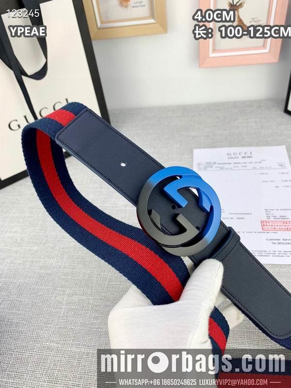 Gucci belt 40mmX100-125cm 8L135