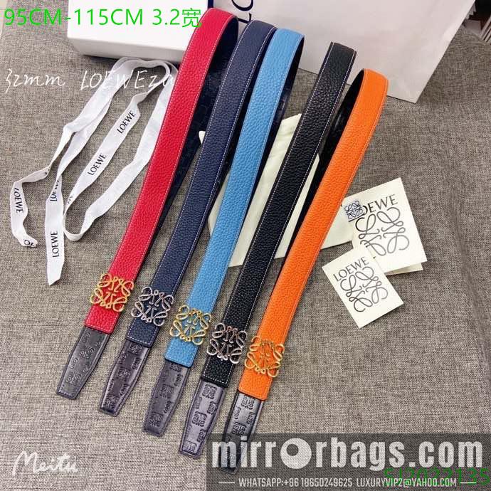 Loewe Belt 32mmX95-115cm 7D01