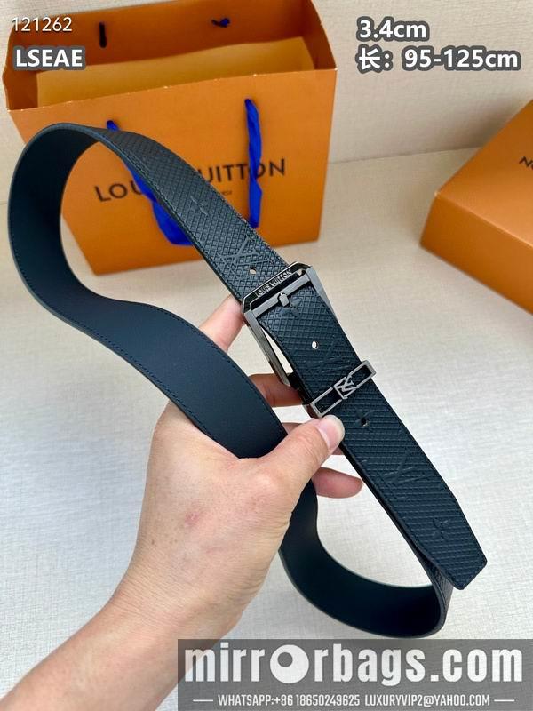 LV belt 34mmX95-125cm 8L28