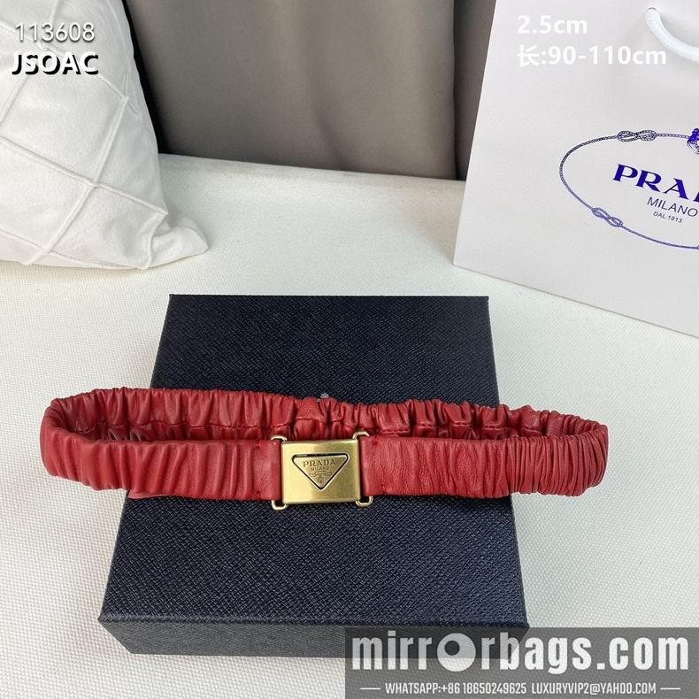 Prada belt 25mmX90-110cm 8L082501