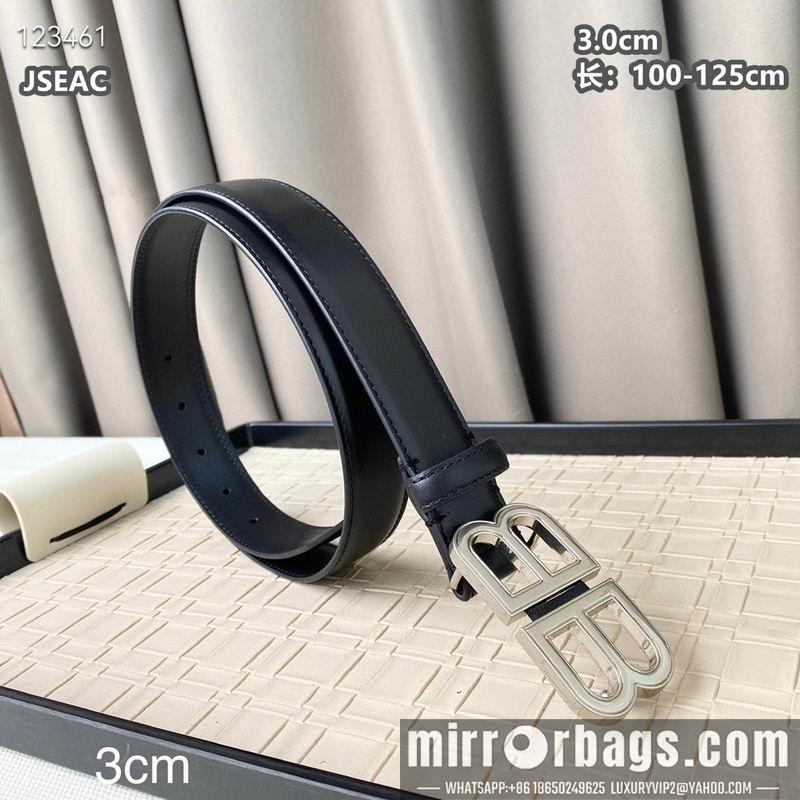 Balenciaga belt 30mmX100-125cm 8L14