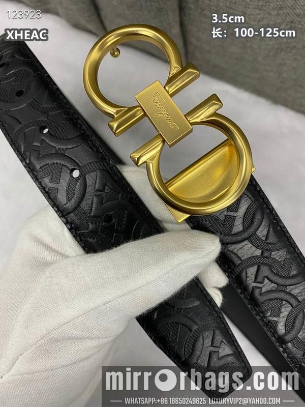 Ferragamo belt 35mmX100-125cm 8L46