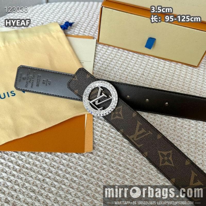 LV belt 35mmX95-125cm 8L18