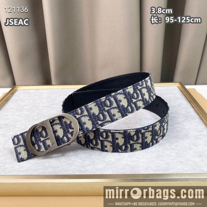 Dior belt 38mmX95-125cm 8L03
