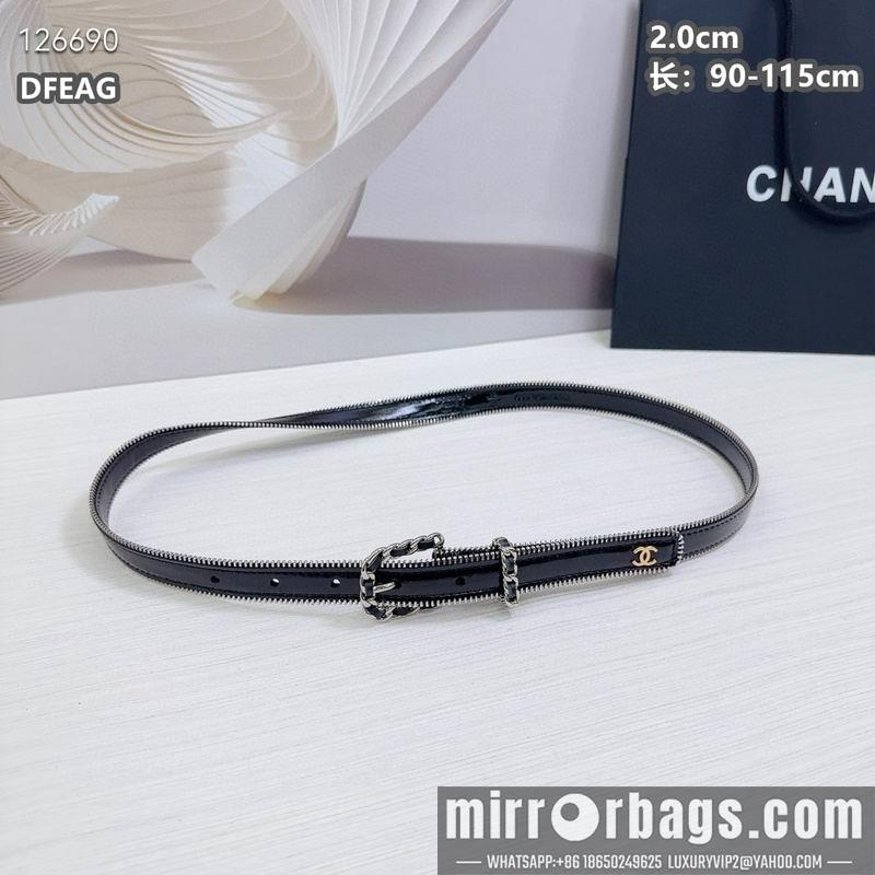 Chanel belt 20mmX90-115cm 8L10