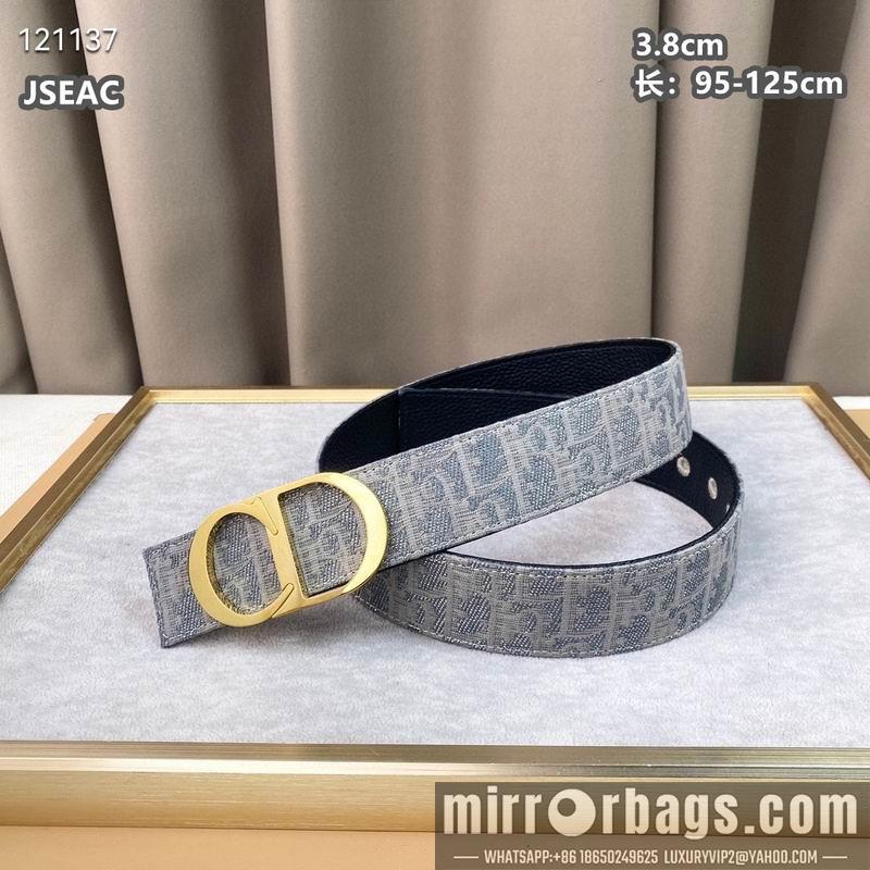 Dior belt 38mmX95-125cm 8L03