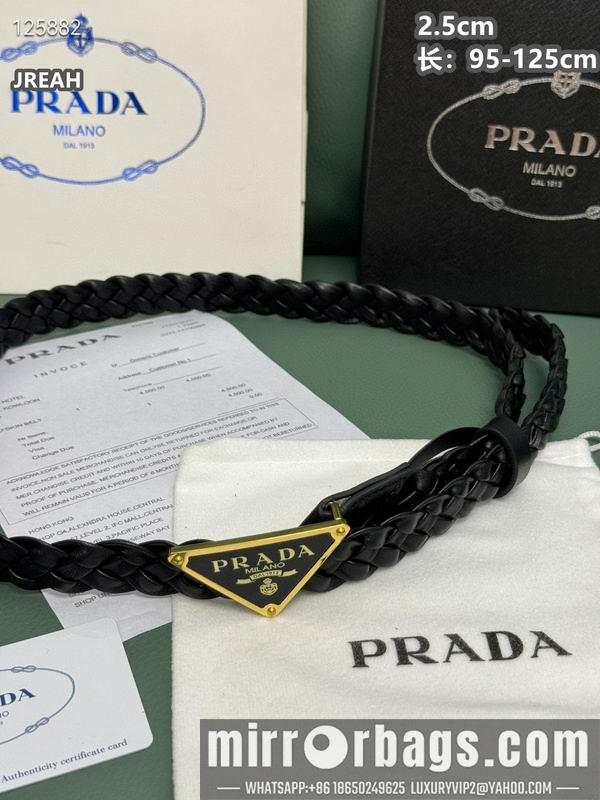 Prada belt 25mmX95-125cm 8L01