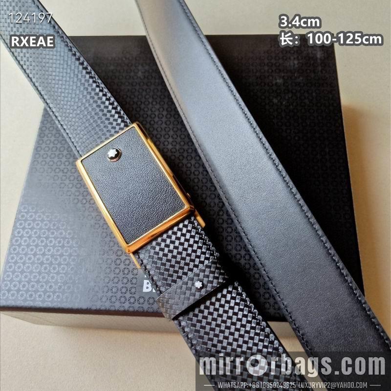 Montlanc belt 34mmX100-125cm 8L14