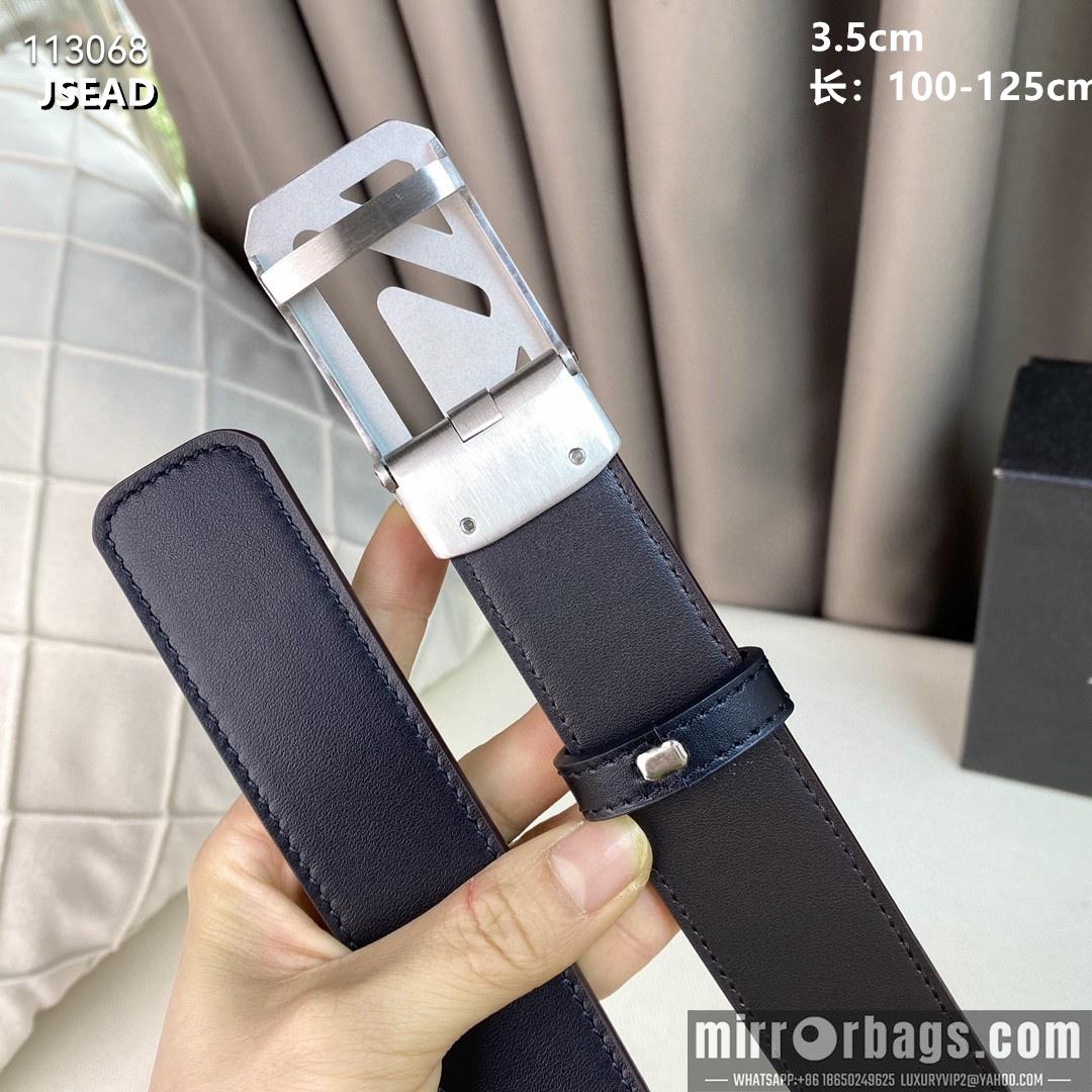 Prada belt 35mmX100-125cm 8L01