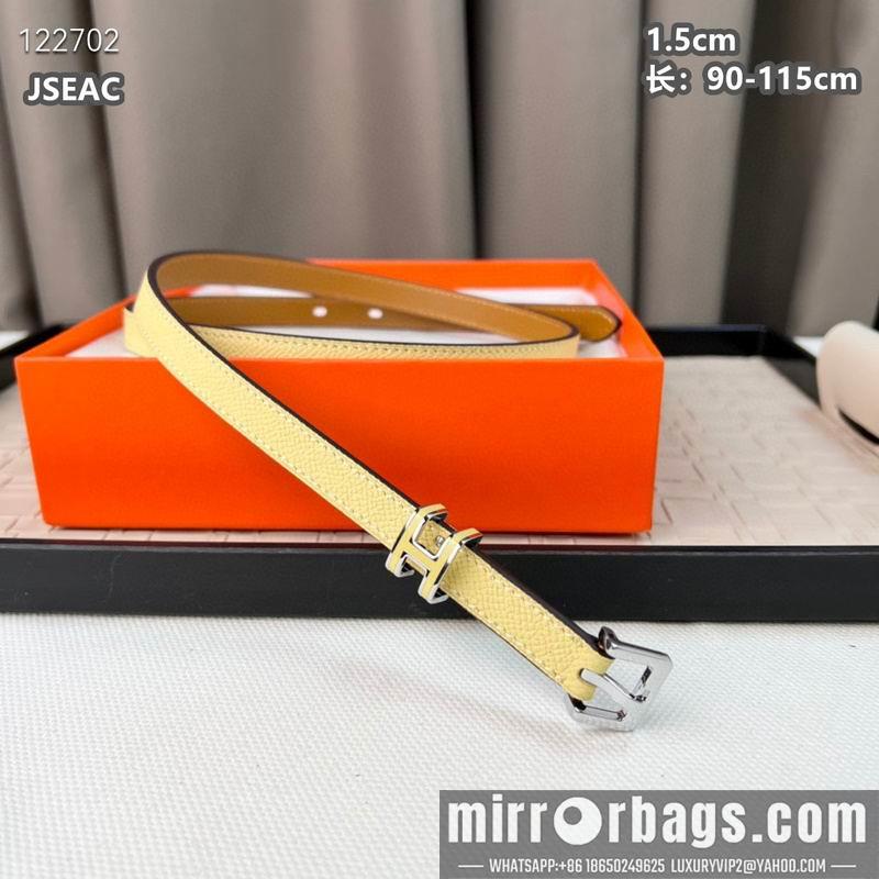 Hermes belt 15mmX90-115cm 8L04
