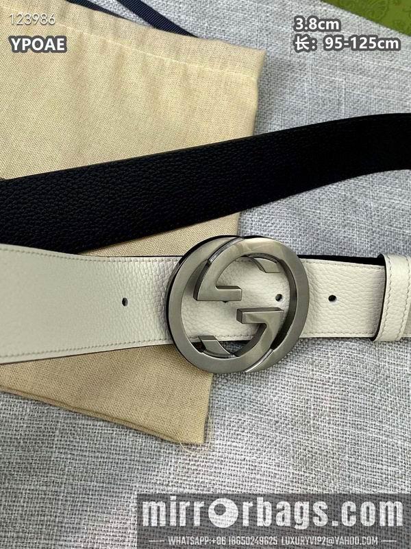 Gucci belt 38mmX95-125cm 8L10