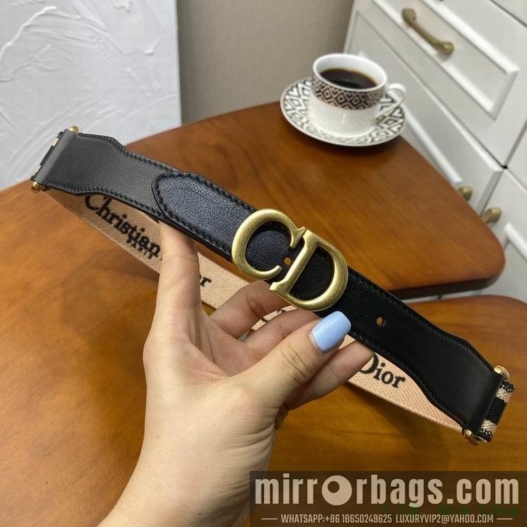 Dior belt 35mmX95-125cm 7D02
