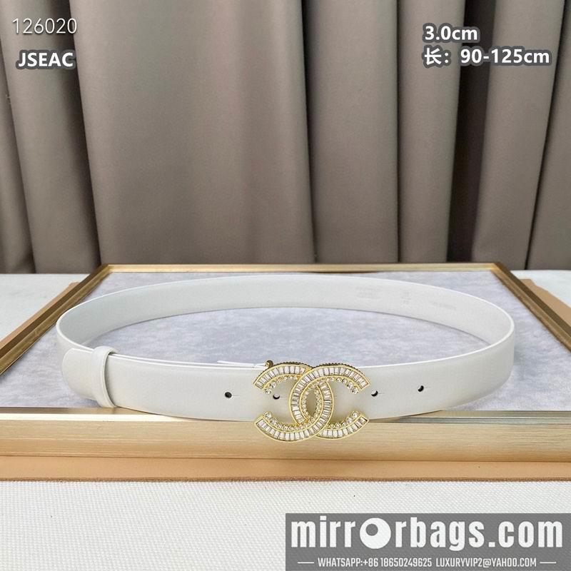 Chanel belt 30mmX90-125cm 8L17
