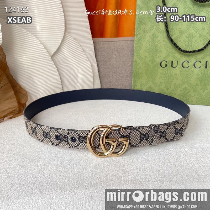 Gucci belt 30mmX90-115cm 8L09